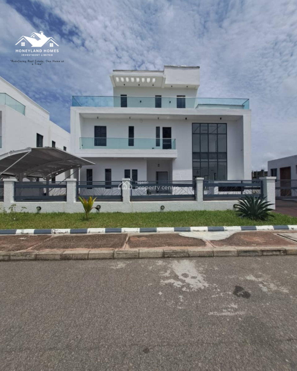 Stunning 5 Bedroom Spacious Compound, Royal Garden, Ajah, Lagos, Detached Duplex for Sale