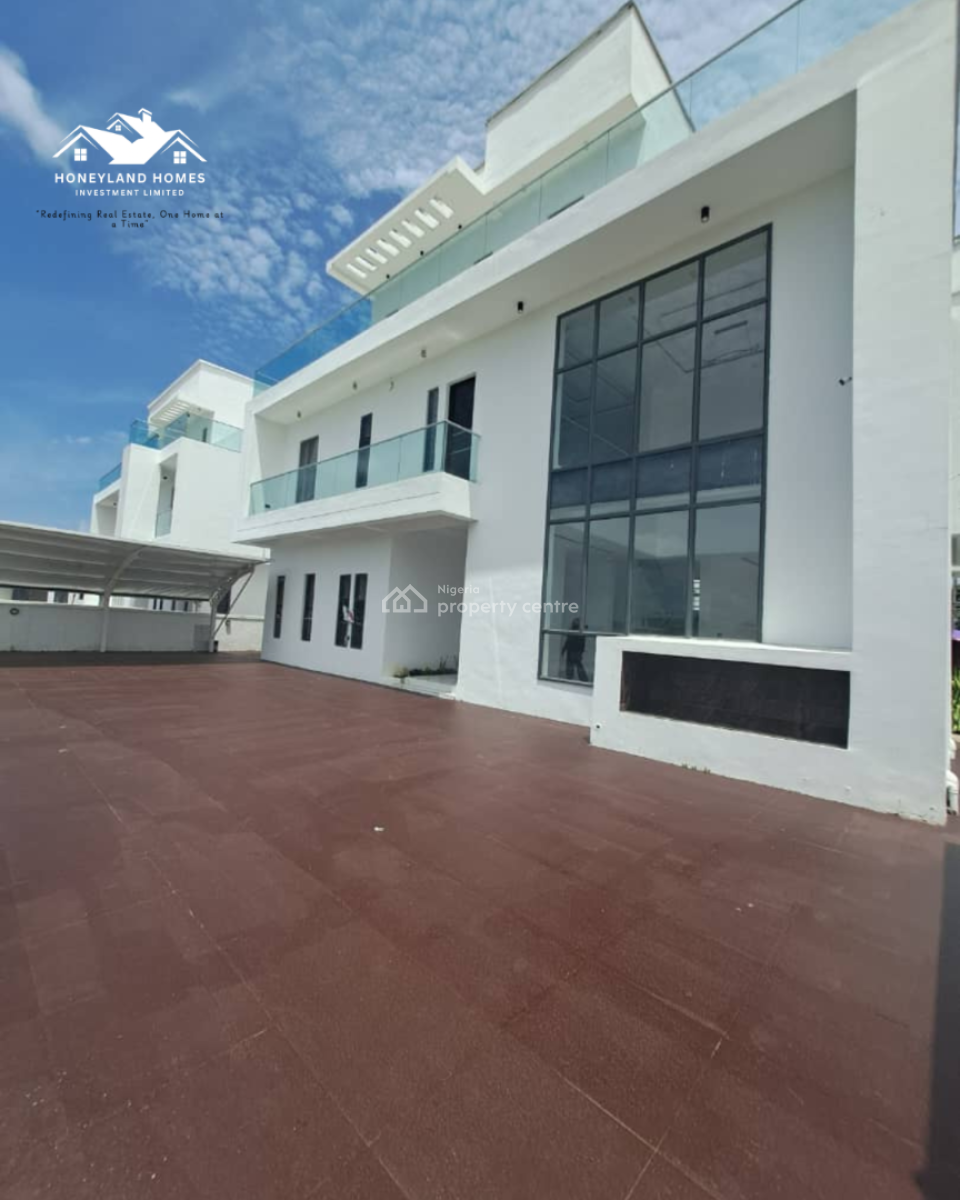 Stunning 5 Bedroom Spacious Compound, Royal Garden, Ajah, Lagos, Detached Duplex for Sale