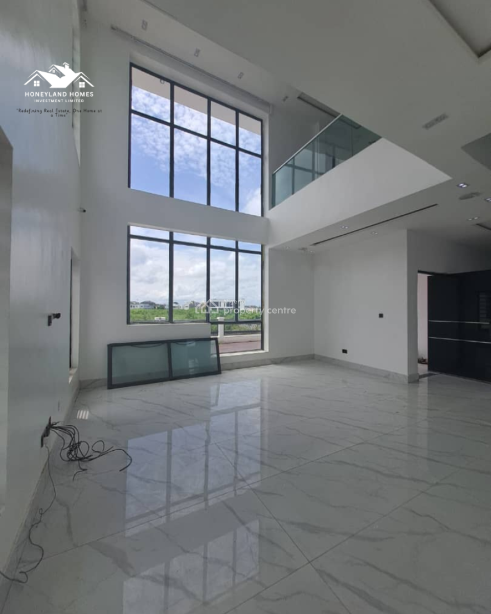 Stunning 5 Bedroom Spacious Compound, Royal Garden, Ajah, Lagos, Detached Duplex for Sale