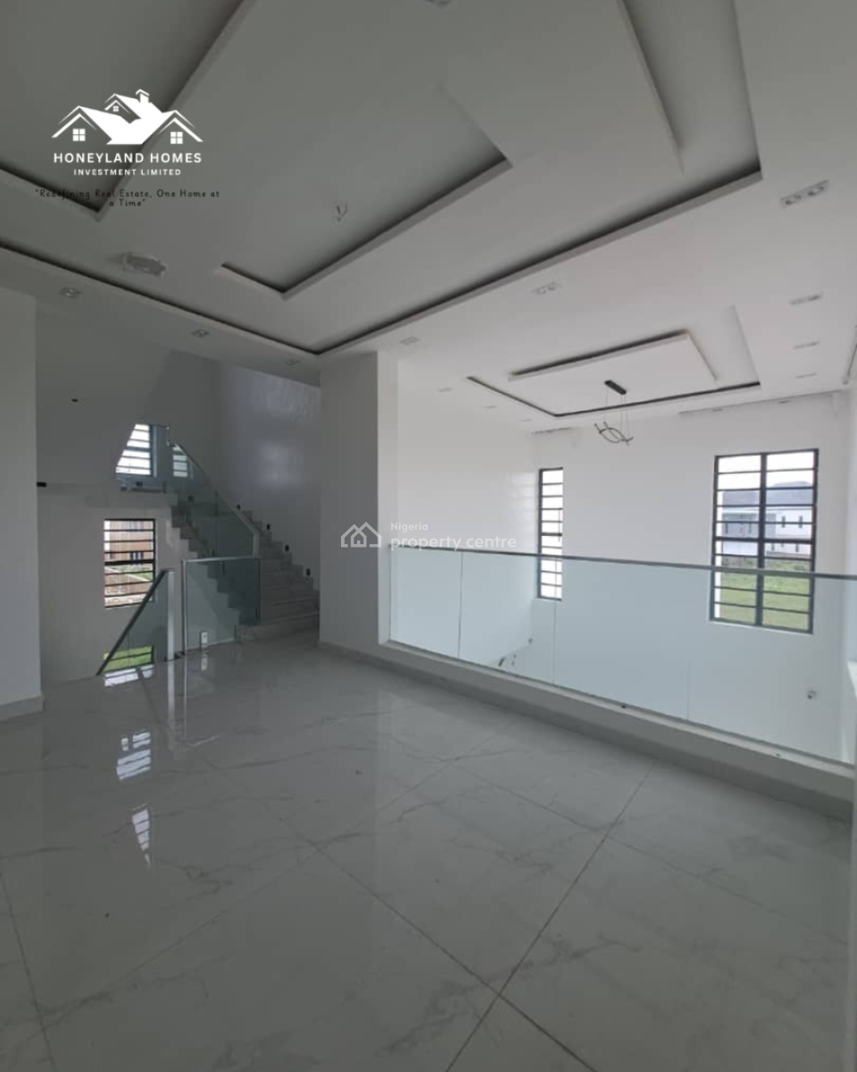 Stunning 5 Bedroom Spacious Compound, Royal Garden, Ajah, Lagos, Detached Duplex for Sale