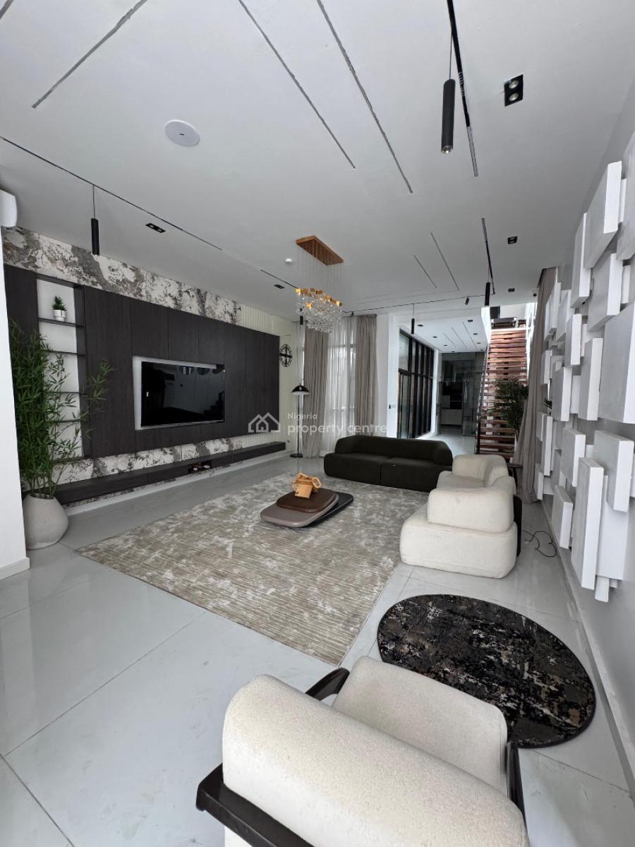 Exquisite 5 Bedroom Fully Furnished Duplex with Swimming Pool, Located in a Luxury Lifestyle Environmen, Lekki, Lagos, Detached Duplex for Sale