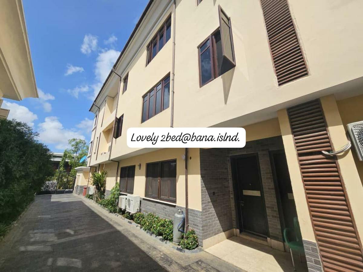 a Lovely 2 Bedroom Flat All Room En-suite with Bq in a Well Secure, Banana Island, Ikoyi, Lagos, Flat / Apartment for Rent