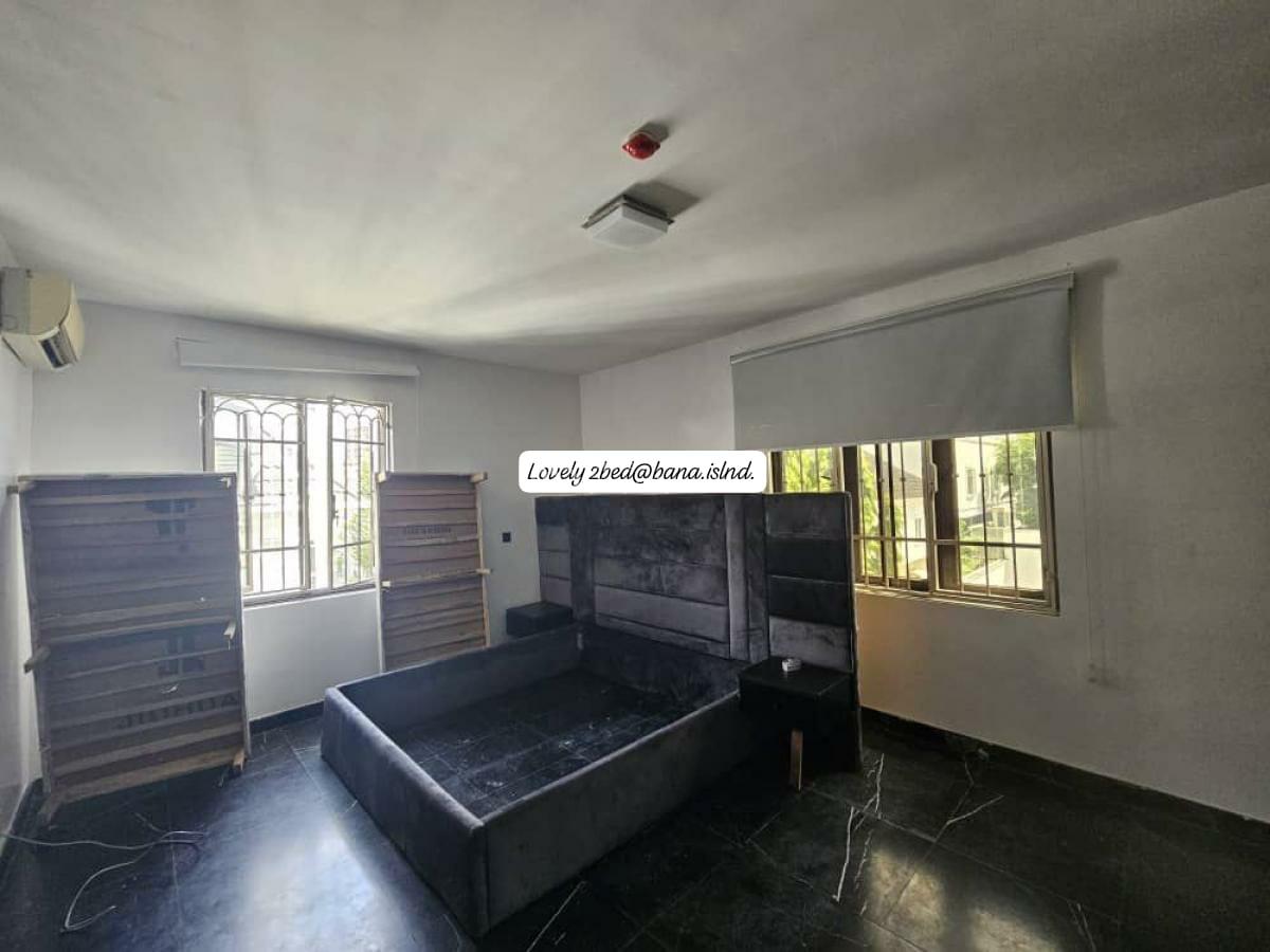 a Lovely 2 Bedroom Flat All Room En-suite with Bq in a Well Secure, Banana Island, Ikoyi, Lagos, Flat / Apartment for Rent