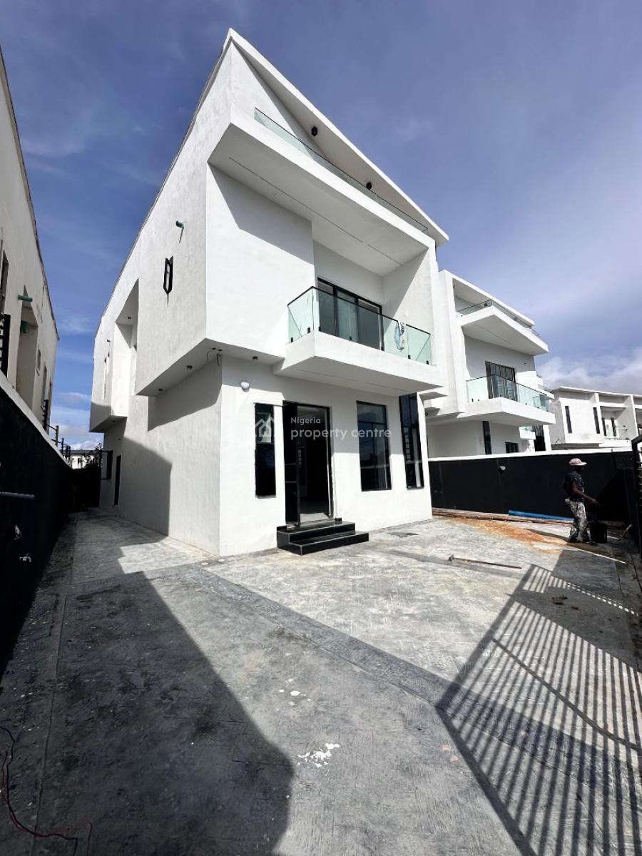 Contemporary Designed 4 Bedroom Fully Detached Duplex, Sangotedo, Ajah, Lagos, Detached Duplex for Sale
