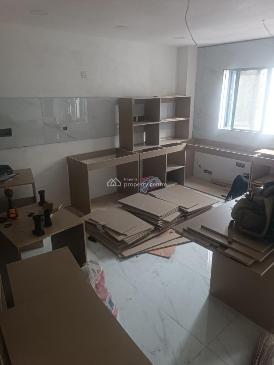 a Carcass 4 Bedroom Terrace Duplex with All Rooms Ensuite & Bq, Medina Estate, Gbagada, Lagos, Terraced Duplex for Sale