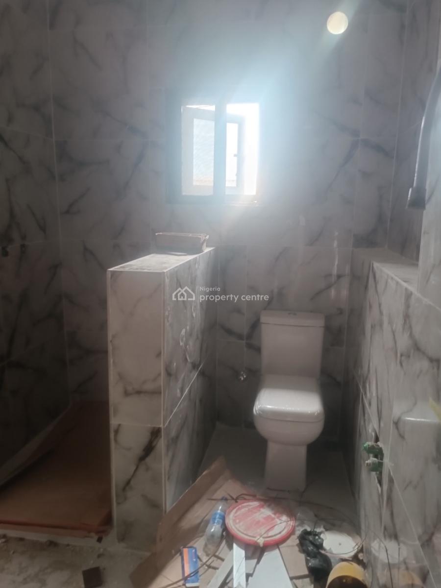 a Carcass 4 Bedroom Terrace Duplex with All Rooms Ensuite & Bq, Medina Estate, Gbagada, Lagos, Terraced Duplex for Sale