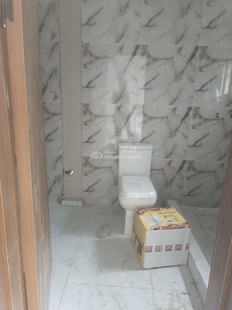 a Carcass 4 Bedroom Terrace Duplex with All Rooms Ensuite & Bq, Medina Estate, Gbagada, Lagos, Terraced Duplex for Sale