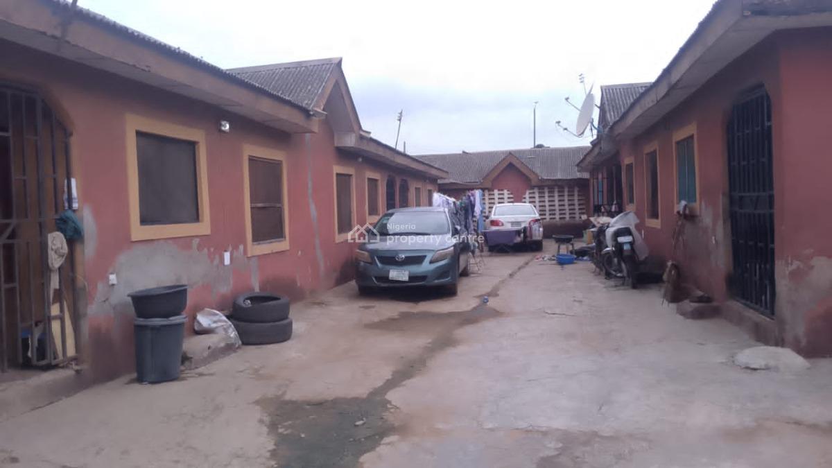 Massive 9-unit Bungalow with High Roi, Isuti Road, Egan, Igando, Ikotun, Lagos, Semi-detached Bungalow for Sale