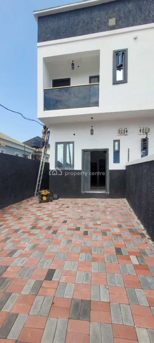 2 Bedroom Duplex with a Room Downstairs, Sangotedo, Ajah, Lagos, Terraced Duplex for Rent