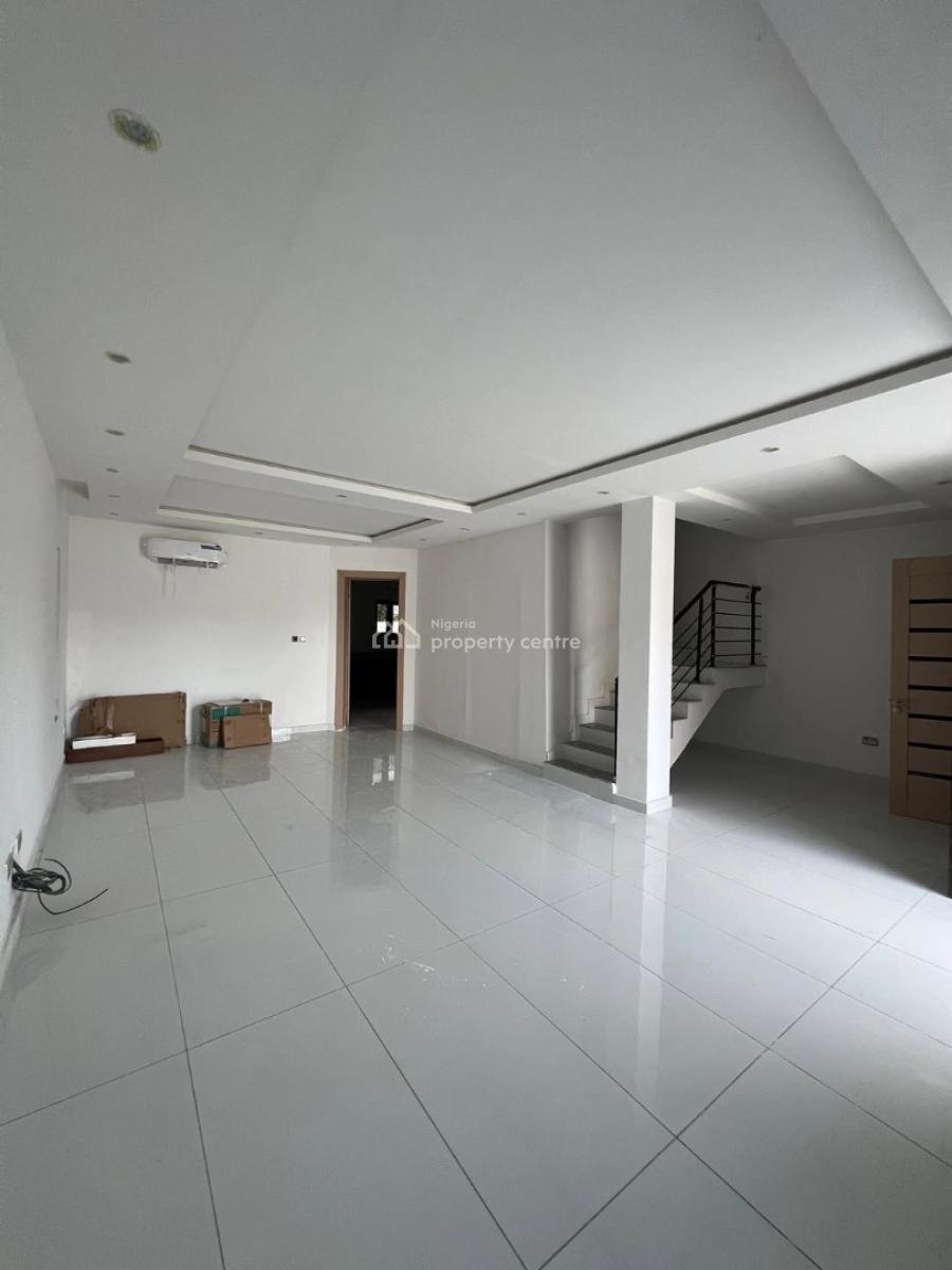 4 Bedroom Terrace Duplex on Two Floors with Bq, Pool & Cinema, Ikoyi, Lagos, Terraced Duplex for Rent