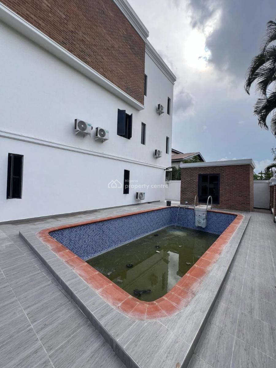 4 Bedroom Terrace Duplex on Two Floors with Bq, Pool & Cinema, Ikoyi, Lagos, Terraced Duplex for Rent
