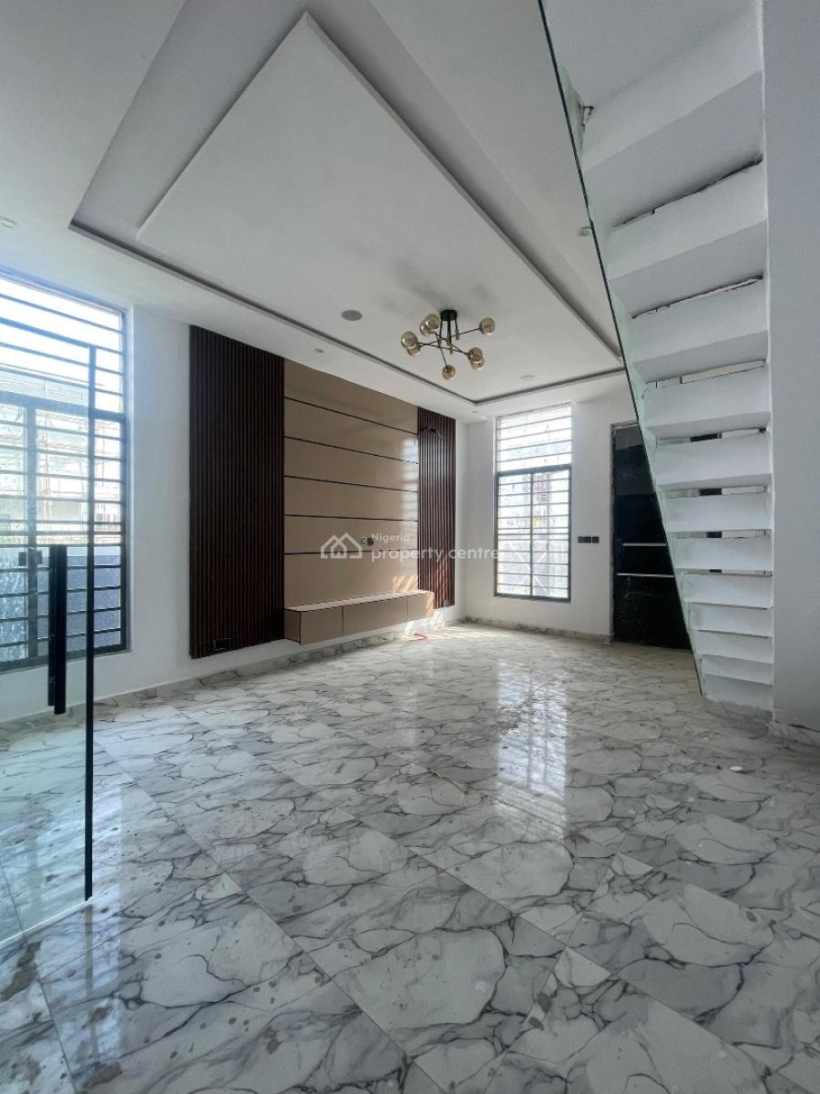 The Prestige Haven  Well-built 4-bedroom Semi-detached Duplex with Bq, Located in a Prestigious Residential Area, Ikota, Lekki, Lagos, Semi-detached Duplex for Sale
