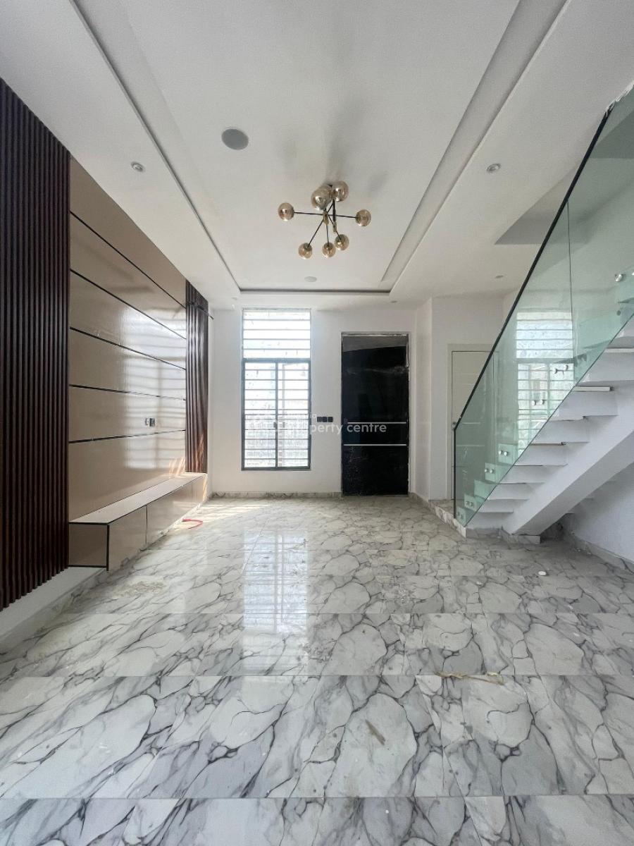 The Prestige Haven  Well-built 4-bedroom Semi-detached Duplex with Bq, Located in a Prestigious Residential Area, Ikota, Lekki, Lagos, Semi-detached Duplex for Sale