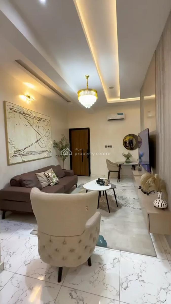 Luxurious Fully Furnished 2bedroom Apartment with Elevator Easy Access, Chevron, Lekki, Lagos, Flat / Apartment for Sale