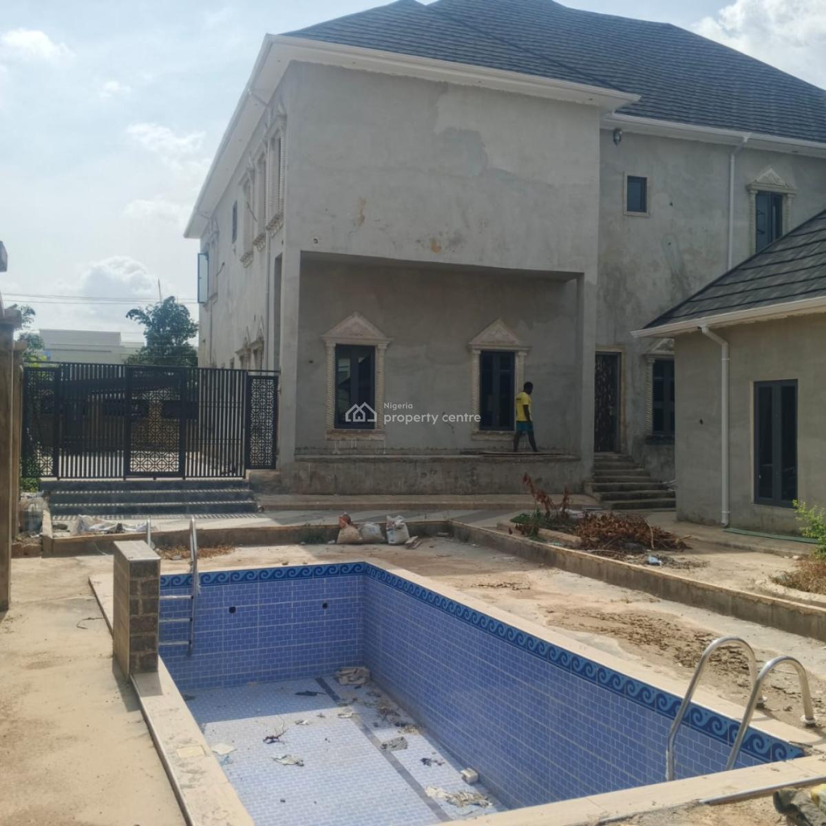 Luxury 6 Bedroom Mansion, Guzape By Nnpc, Guzape District, Abuja, Detached Duplex for Sale
