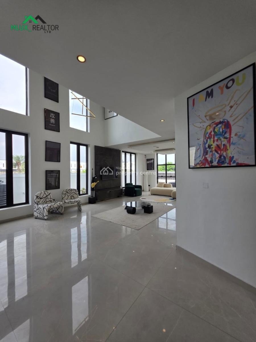 Fully Furnished 5-bedroom Fully Detached Duplex with Bq, 2nd Toll Gate, Lekki, Lagos, Detached Duplex for Sale