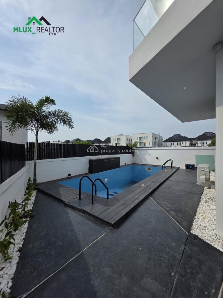 Fully Furnished 5-bedroom Fully Detached Duplex with Bq, 2nd Toll Gate, Lekki, Lagos, Detached Duplex for Sale