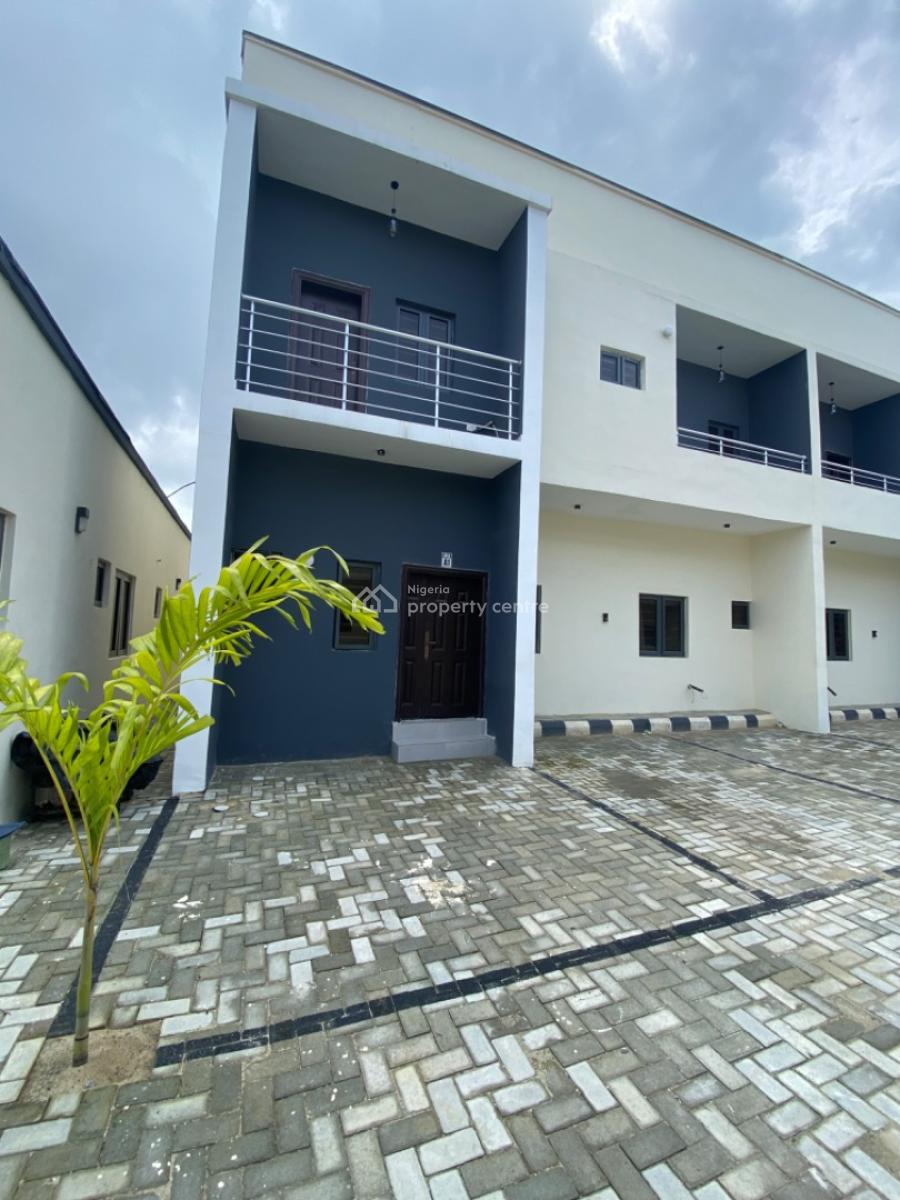 Spacious 4 Bedroom Terrace Duplex in an Estate, Sangotedo, Sangotedo, Ajah, Lagos, Terraced Duplex for Rent