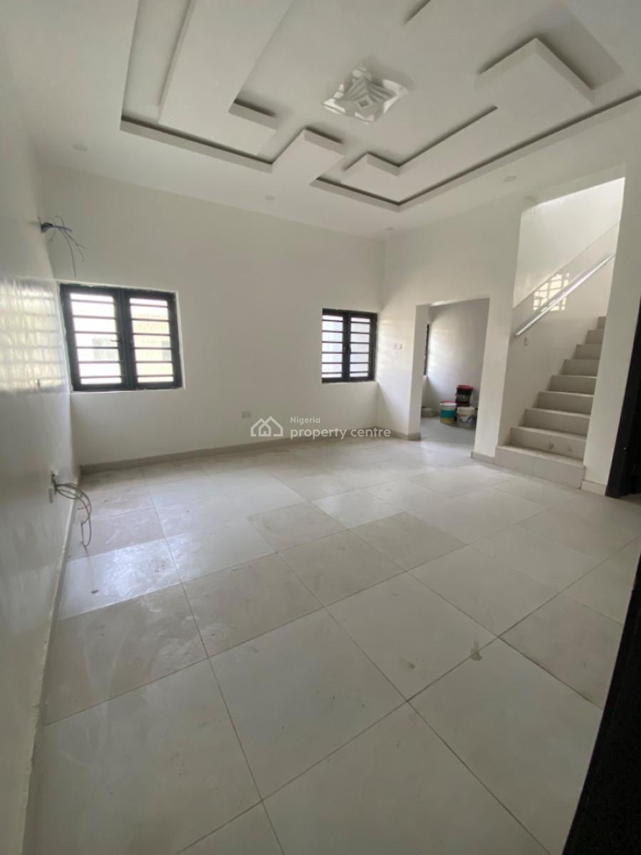 Spacious 4 Bedroom Terrace Duplex in an Estate, Sangotedo, Sangotedo, Ajah, Lagos, Terraced Duplex for Rent