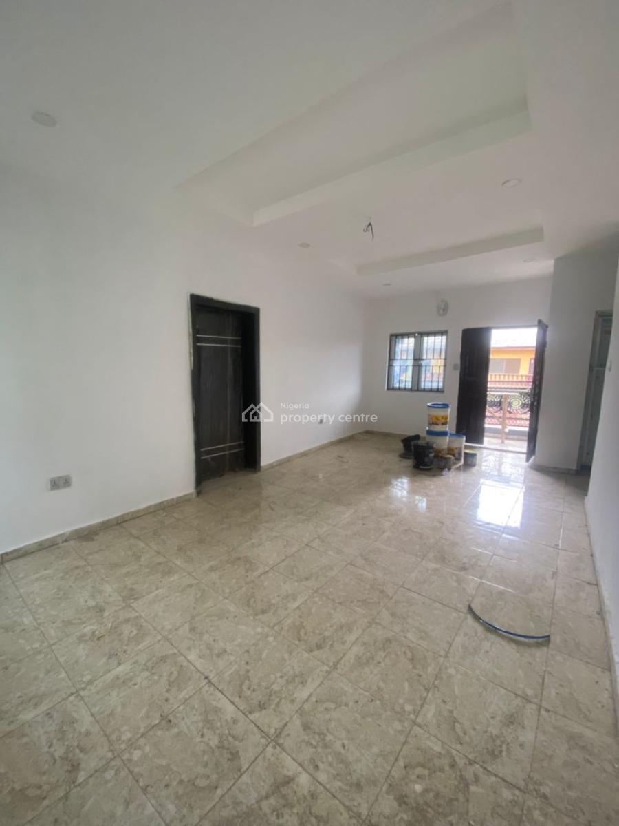 Newly Built 2 Bedroom Flat Upstairs, Off College Road, Ogba, Ikeja, Lagos, Flat / Apartment for Rent