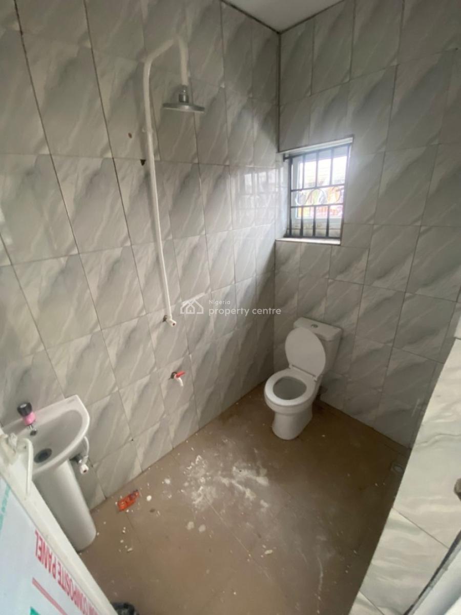 Newly Built 2 Bedroom Flat Upstairs, Off College Road, Ogba, Ikeja, Lagos, Flat / Apartment for Rent