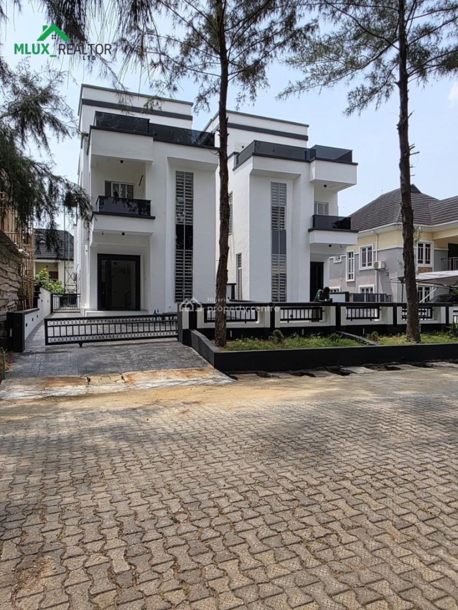 Crafted 5-bedroom Fully Detached Duplex with Bq, Ikota, Ikota, Lekki, Lagos, Detached Duplex for Sale