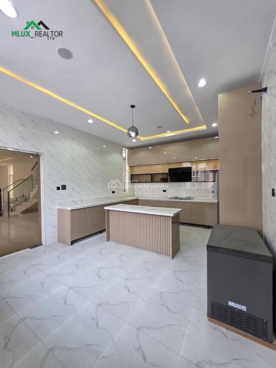 Crafted 5-bedroom Fully Detached Duplex with Bq, Ikota, Ikota, Lekki, Lagos, Detached Duplex for Sale