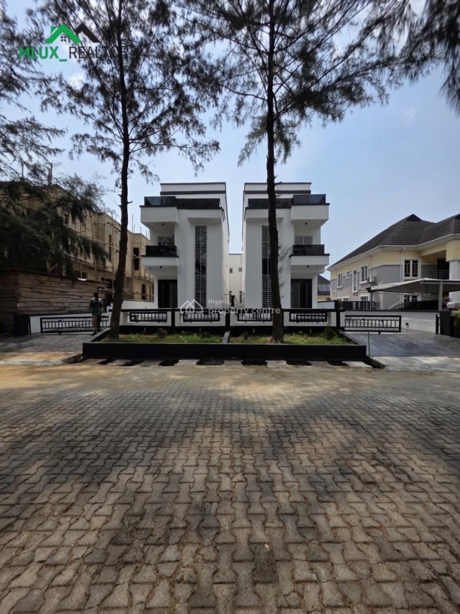 Crafted 5-bedroom Fully Detached Duplex with Bq, Ikota, Ikota, Lekki, Lagos, Detached Duplex for Sale