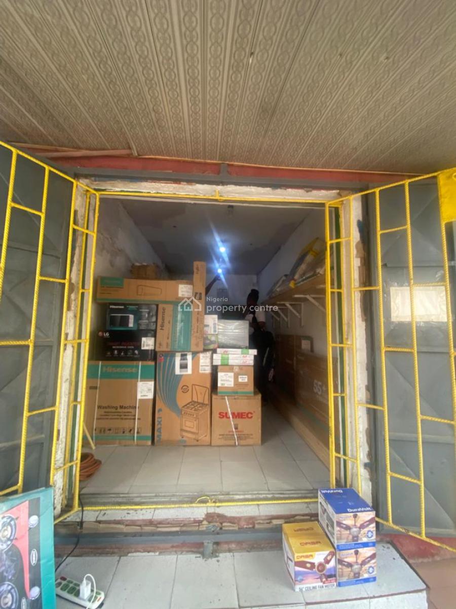 Spacious Shop with Extension for Any Purposes, Ogba Bus Stop, Ogba, Ikeja, Lagos, Shop for Rent