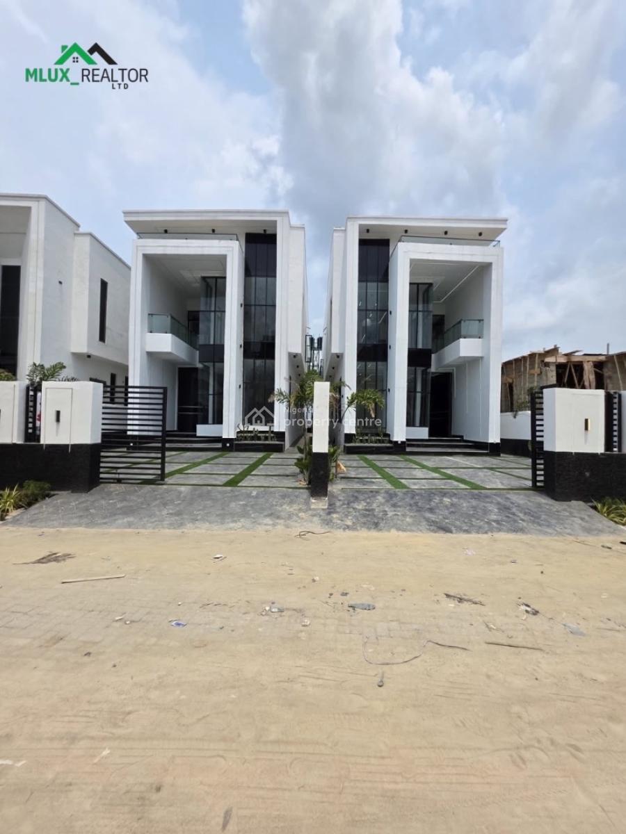 Crafted 5-bedroom Fully Detached Duplex with Bq, Ajah, Ajah, Lagos, Detached Duplex for Sale