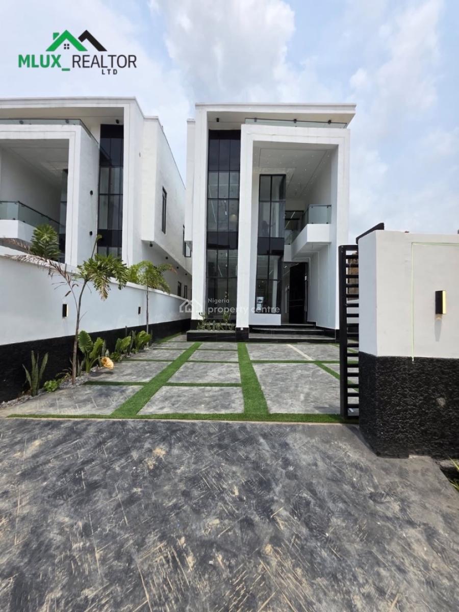 Crafted 5-bedroom Fully Detached Duplex with Bq, Ajah, Ajah, Lagos, Detached Duplex for Sale
