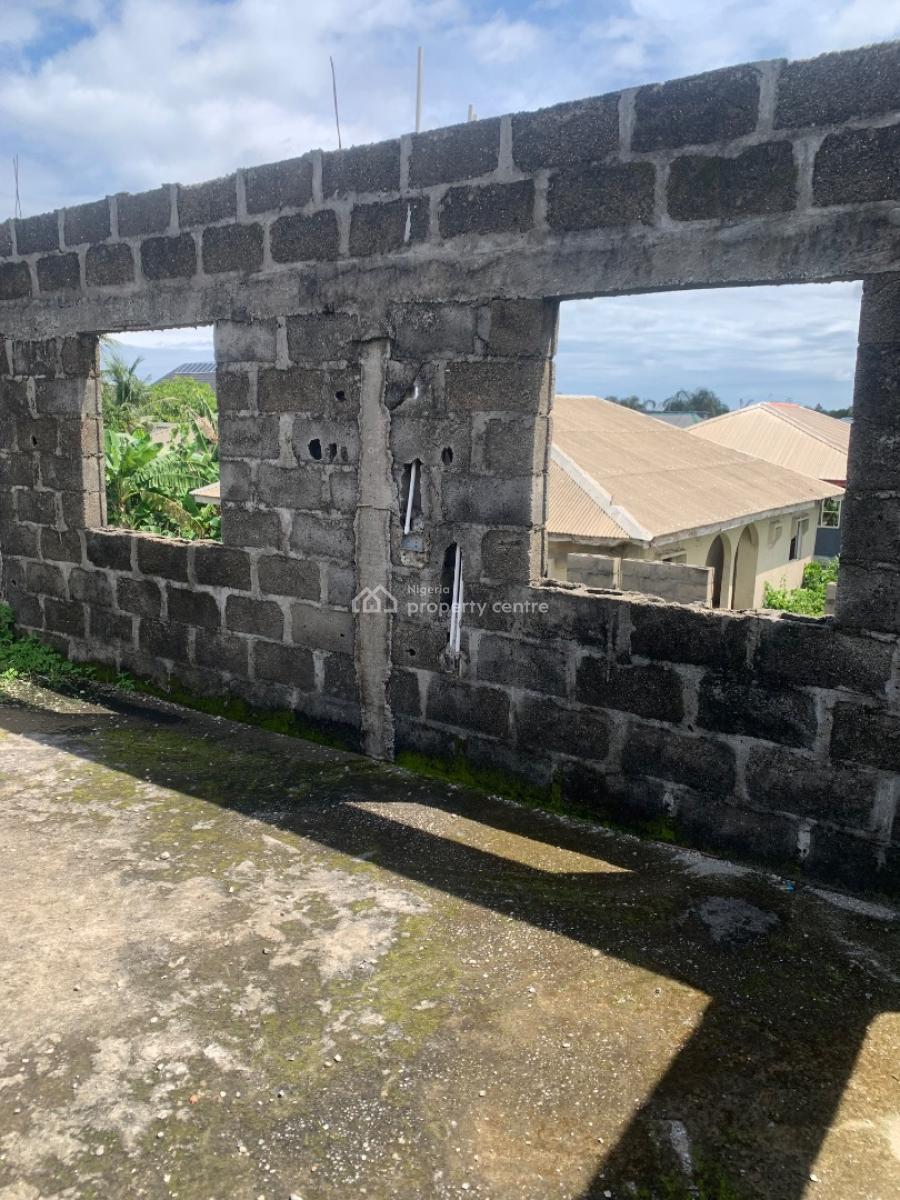 Hot Super Distress Property 3 Bedroom Flat Up &down Floor Carcass, Iposhe Estate,magbon ,badagry Express Way,lagos, Nigeria, Magbon, Badagry, Lagos, Block of Flats for Sale