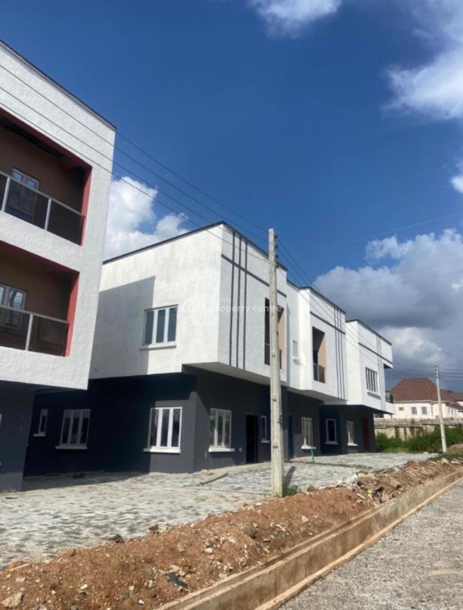 New 4-bedroom Duplex, Games Village, Kaura, Abuja, Terraced Duplex for Sale