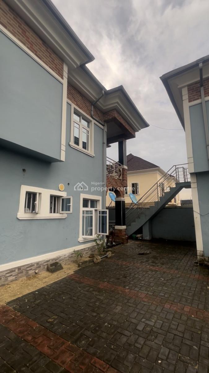 2wings Building Consisting of 4 Bedroom Duplex+(3bed)+2 Units of 2 Bed, Farm Villa Estate  Back of Sky Mall, Sangotedo, Ajah, Lagos, House for Sale