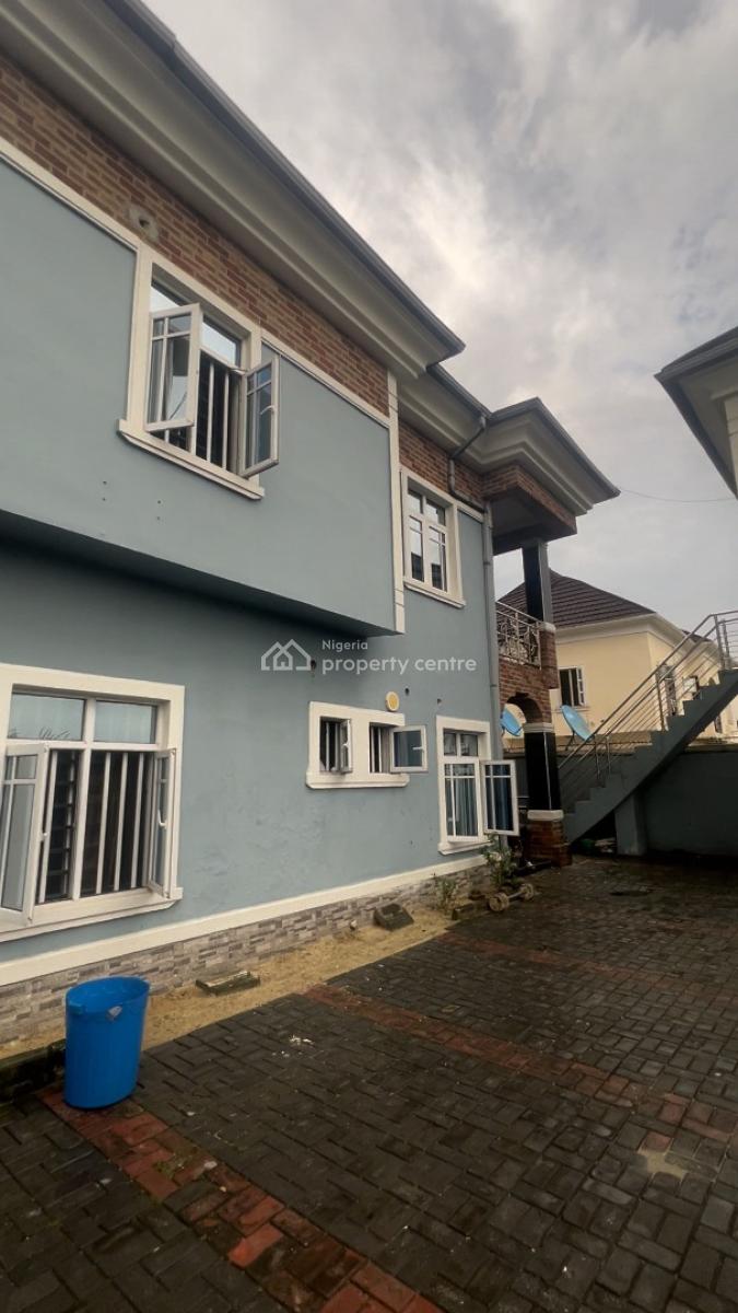 2wings Building Consisting of 4 Bedroom Duplex+(3bed)+2 Units of 2 Bed, Farm Villa Estate  Back of Sky Mall, Sangotedo, Ajah, Lagos, House for Sale