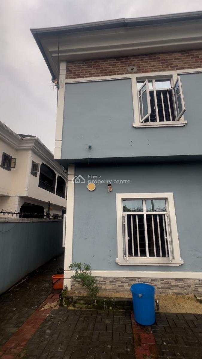2wings Building Consisting of 4 Bedroom Duplex+(3bed)+2 Units of 2 Bed, Farm Villa Estate  Back of Sky Mall, Sangotedo, Ajah, Lagos, House for Sale