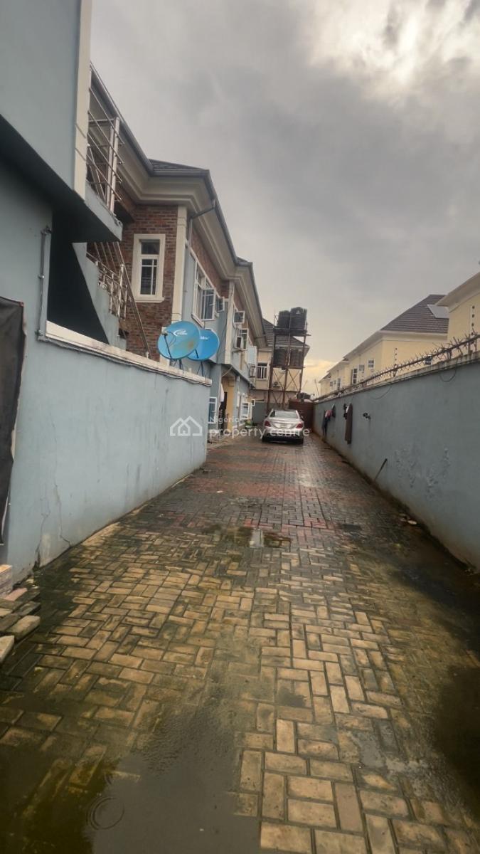 2wings Building Consisting of 4 Bedroom Duplex+(3bed)+2 Units of 2 Bed, Farm Villa Estate  Back of Sky Mall, Sangotedo, Ajah, Lagos, House for Sale