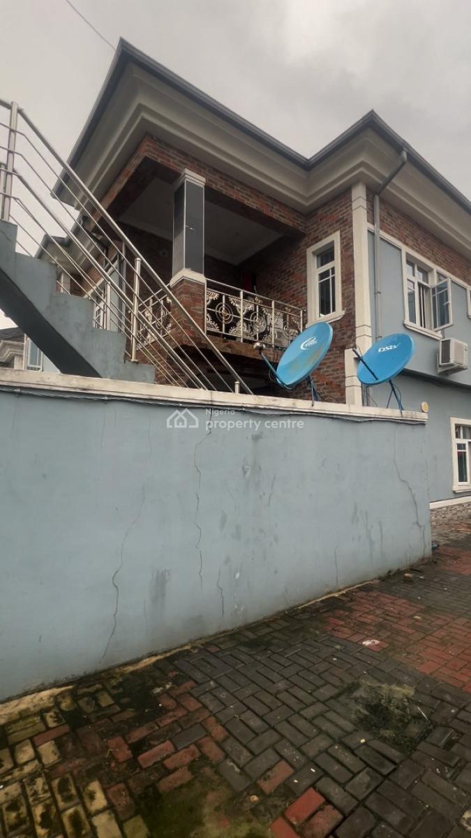 2wings Building Consisting of 4 Bedroom Duplex+(3bed)+2 Units of 2 Bed, Farm Villa Estate  Back of Sky Mall, Sangotedo, Ajah, Lagos, House for Sale
