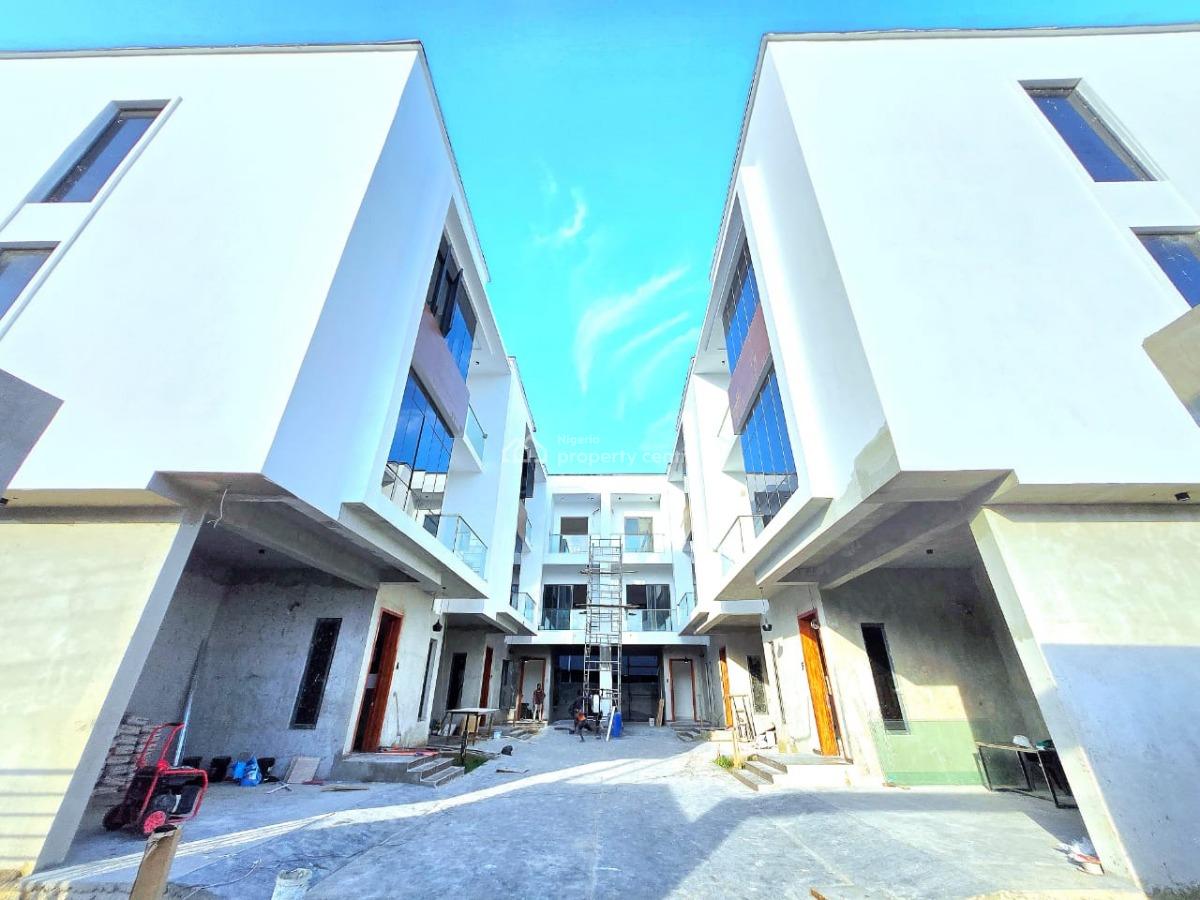 Newly Built 4 Bedrooms Terrace Duplex, Lekki Phase 1, Lekki, Lagos, Terraced Duplex for Rent