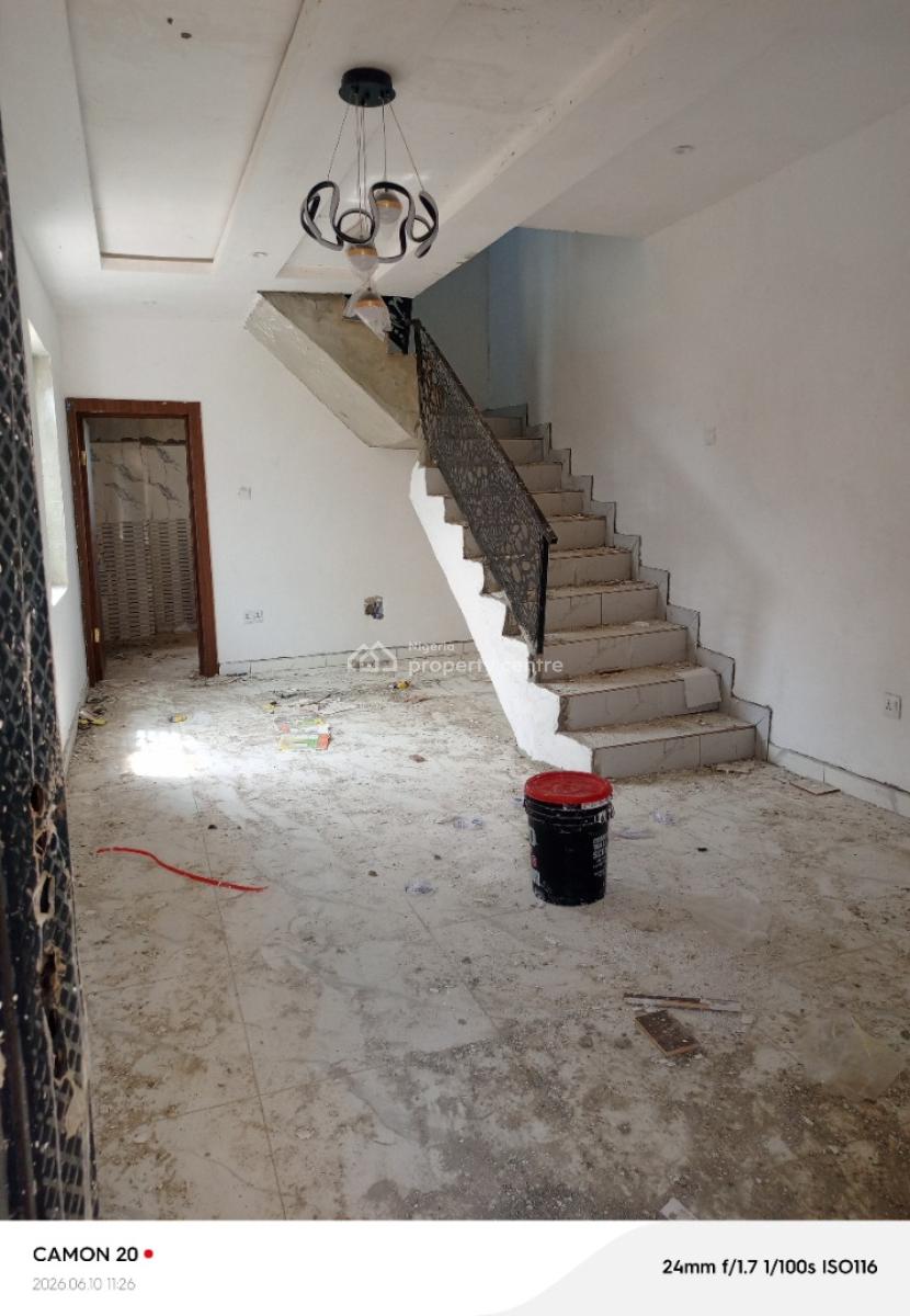a Newly Built  Spacious 2 Bedroom Duplex in a Good Estate, Rock Stone Estate, Badore, Ajah, Lagos, Terraced Duplex for Rent