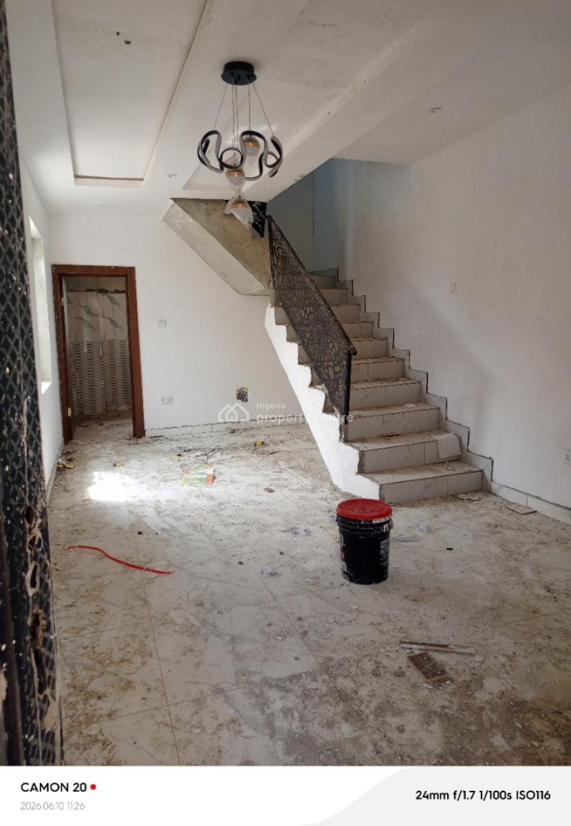 a Newly Built  Spacious 2 Bedroom Duplex in a Good Estate, Rock Stone Estate, Badore, Ajah, Lagos, Terraced Duplex for Rent