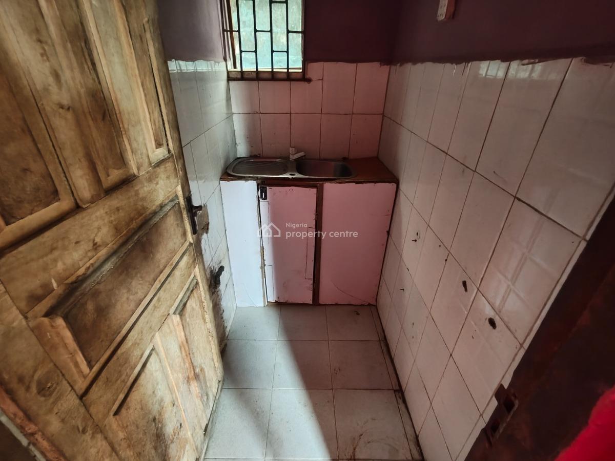 1 Bedroom Ground Floor Flat, Oluwafemi Street Opp Federal Low Cost Estate, Sabo, Ikorodu, Lagos, Mini Flat (room and Parlour) for Rent