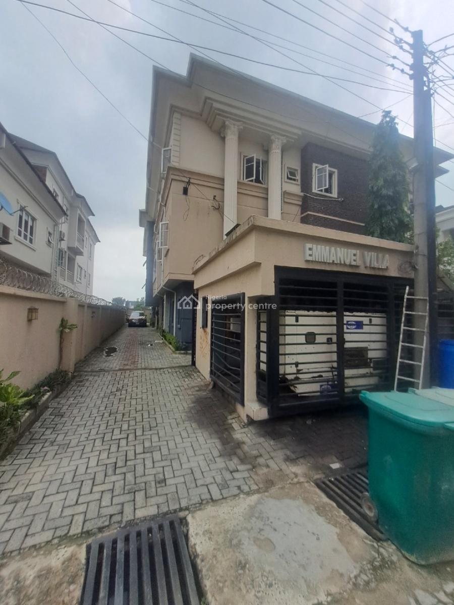 Well Built 3 Bedroom Apartment in a Gated Estate, Back of House on The Rock, Ikate, Lekki, Lagos, Flat / Apartment for Rent