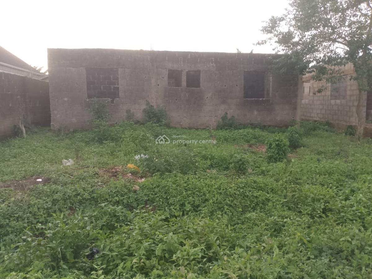 Uncompleted House on a Dry Land, Ayetoro, Fence, Ayobo, Lagos, Detached Bungalow for Sale
