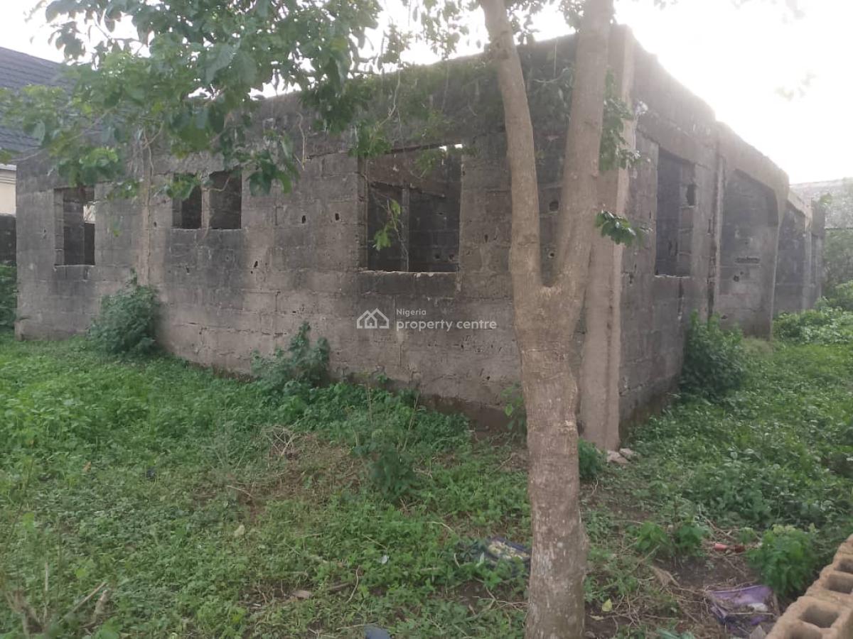 Uncompleted House on a Dry Land, Ayetoro, Fence, Ayobo, Lagos, Detached Bungalow for Sale