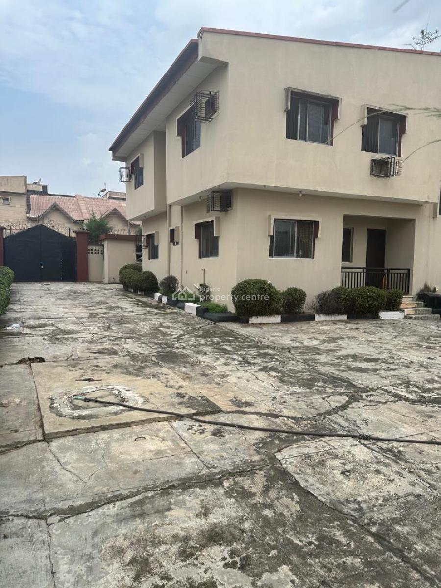 4brm Detached House with a Standard Mini Flat Bq with Garage,, Mko Abiola Garden, Ikeja, Lagos, Detached Duplex for Rent
