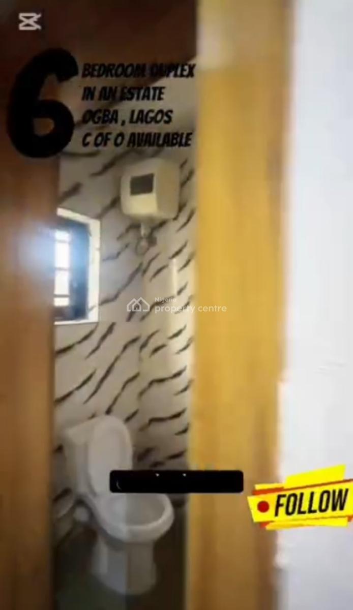 Executive Fully Detached 6 Bedroom Duplex, Kay Farms Estate, Obawole, Ifako-ijaiye, Lagos, Detached Duplex for Sale