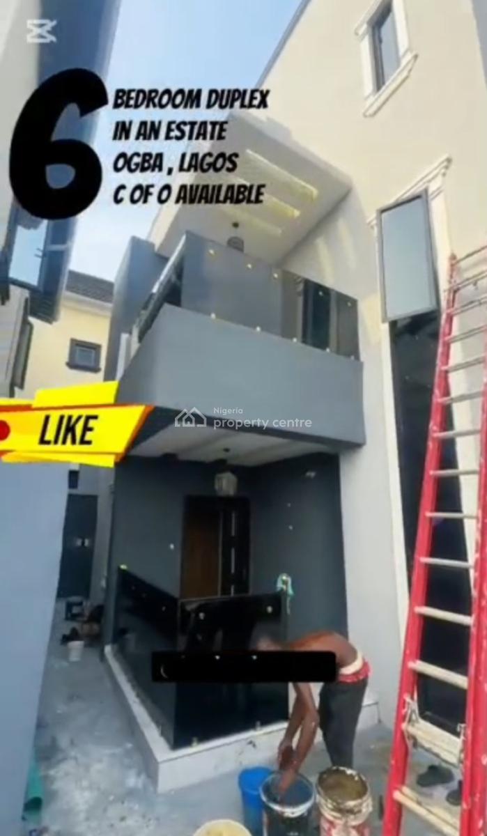 Executive Fully Detached 6 Bedroom Duplex, Kay Farms Estate, Obawole, Ifako-ijaiye, Lagos, Detached Duplex for Sale