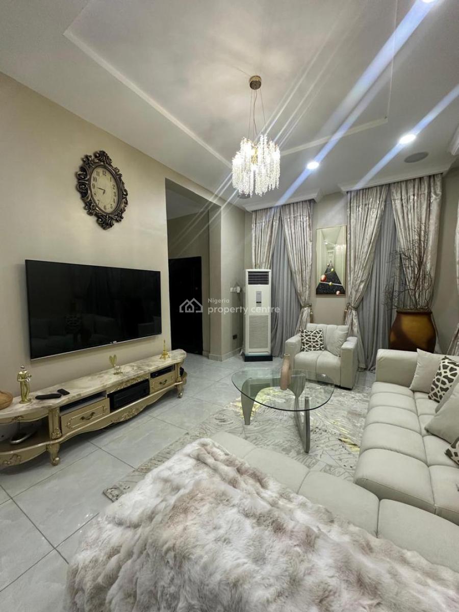 Luxury Fully Furnished 4 Bedrooms Duplex with Bq, Chevron Drive, Lekki, Lagos, Semi-detached Duplex for Rent