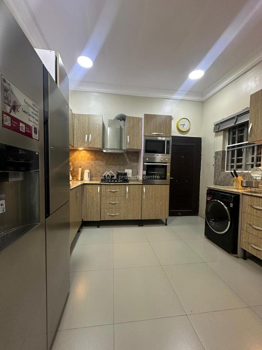 Luxury Fully Furnished 4 Bedrooms Duplex with Bq, Chevron Drive, Lekki, Lagos, Semi-detached Duplex for Rent